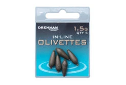 Drennan IN-LINE OLIVETTES -Visserij Benodigdheden Winkel 1 5g inline olivettes packed
