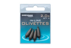 Drennan IN-LINE OLIVETTES -Visserij Benodigdheden Winkel 2 0g inline olivettes packed
