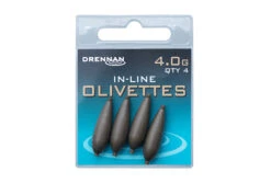 Drennan IN-LINE OLIVETTES -Visserij Benodigdheden Winkel 4 0g inline olivettes packed
