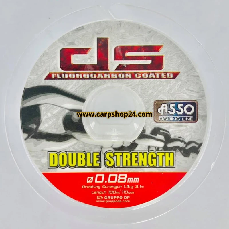 ASSO DOUBLE STRENGTH FLUOROCARBON COATED 100m - 13 Opties 9 ASSO DOUBLE STRENGTH FLUOROCARBON COATED 100m - 13 Opties - Afbeelding 9