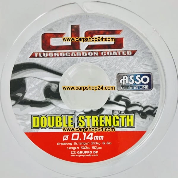 ASSO DOUBLE STRENGTH FLUOROCARBON COATED 100m - 13 Opties 3 ASSO DOUBLE STRENGTH FLUOROCARBON COATED 100m - 13 Opties - Afbeelding 3
