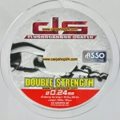 ASSO DOUBLE STRENGTH FLUOROCARBON COATED 100m - 13 Opties 17 ASSO DOUBLE STRENGTH FLUOROCARBON COATED 100m - 13 Opties -Visserij Benodigdheden Winkel Asso Double Strength Fluorocarbon Coated 024mm min 1