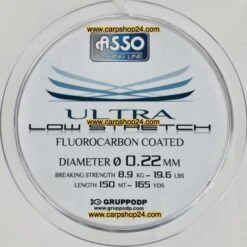 ASSO ULTRA LOW STRETCH 150m - 11 Opties 14 ASSO ULTRA LOW STRETCH 150m - 11 Opties -Visserij Benodigdheden Winkel Asso Ultra Low Strength 150m Nylon 022mm min