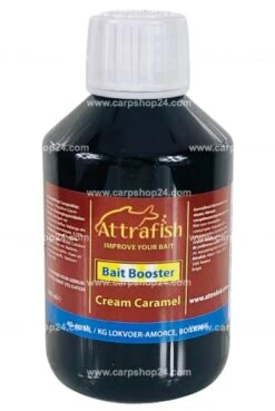 BAIT BOOSTER 200ml -Visserij Benodigdheden Winkel Attrafish Bait Booster Cream Caramel min