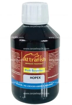 BAIT BOOSTER 200ml -Visserij Benodigdheden Winkel Attrafish Bait Booster Hopex min