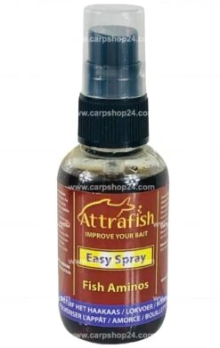 EASY SPRAY 50ml - 9 Opties -Visserij Benodigdheden Winkel Attrafish Easy Spray Fish Aminos min