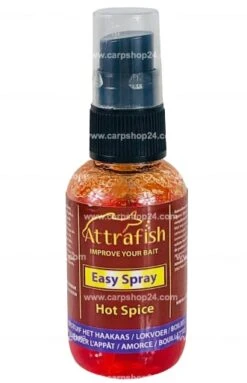 EASY SPRAY 50ml - 9 Opties -Visserij Benodigdheden Winkel Attrafish Easy Spray Hot Spice min