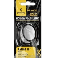 Browning BLACK MAGIC GOLD HOLLOW ELASTIC 3m - -Visserij Benodigdheden Winkel Browning Black Magic Gold Hollow Elastic 3m 6349018 min
