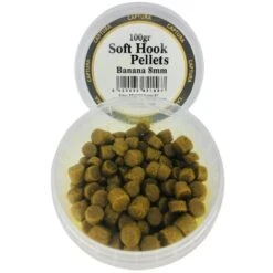 SOFT HOOK PELLETS 100g -Visserij Benodigdheden Winkel Captura soft hook pellets banana 8mm min