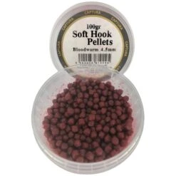 SOFT HOOK PELLETS 100g -Visserij Benodigdheden Winkel Captura soft hook pellets bloodworm 4mm min