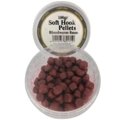 SOFT HOOK PELLETS 100g -Visserij Benodigdheden Winkel Captura soft hook pellets bloodworm 8mm min