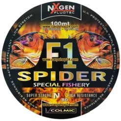 Colmic F1 SPIDER 100m - 8 Opties -Visserij Benodigdheden Winkel Colmic F1 Spider Nylon 100m NYSP168 mm min