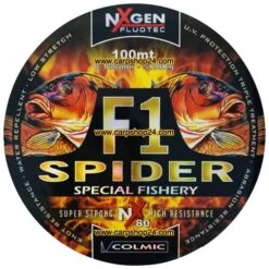 Colmic F1 SPIDER 100m - 8 Opties -Visserij Benodigdheden Winkel Colmic F1 Spider Nylon 100m NYSP188 mm min