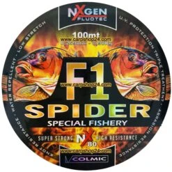 Colmic F1 SPIDER 100m - 8 Opties -Visserij Benodigdheden Winkel Colmic F1 Spider Nylon 100m NYSP259 mm min
