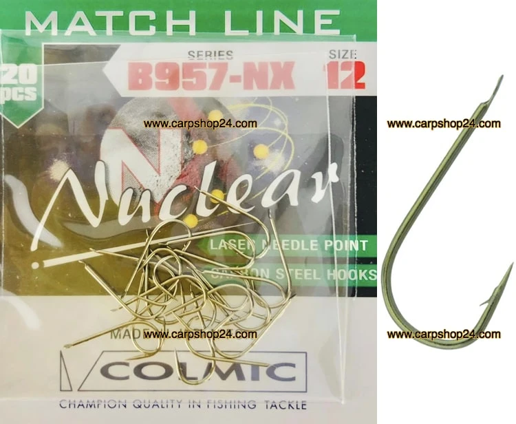 Colmic NUCLEAR B957NX HOOKS BRONZE 1 Colmic NUCLEAR B957NX HOOKS BRONZE