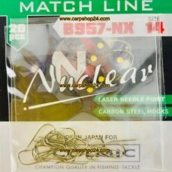 Colmic NUCLEAR B957NX HOOKS BRONZE 8 Colmic NUCLEAR B957NX HOOKS BRONZE -Visserij Benodigdheden Winkel Colmic Nuclear B957NX Hooks Bronze Brons Haak Weerhaak Nr AMY14 min