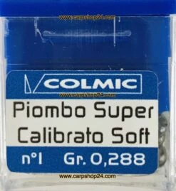 Colmic PIOMBO SUPER CALIBRATO SOFT - 15 Opties -Visserij Benodigdheden Winkel Colmic Piombo Super Calibrato Lead Rond Lood Nr POBB101 min