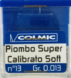 Colmic PIOMBO SUPER CALIBRATO SOFT - 15 Opties -Visserij Benodigdheden Winkel Colmic Piombo Super Calibrato Lead Rond Lood Nr POBB113 min