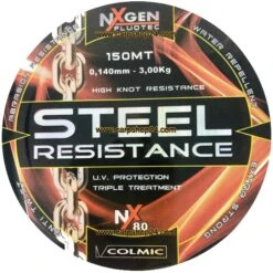 Colmic STEEL RESISTANCE 150m 14 Colmic STEEL RESISTANCE 150m -Visserij Benodigdheden Winkel Colmic Steel Resistance 150m Nylon NYST15014 min