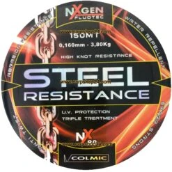 Colmic STEEL RESISTANCE 150m 15 Colmic STEEL RESISTANCE 150m -Visserij Benodigdheden Winkel Colmic Steel Resistance 150m Nylon NYST15016 min