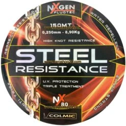 Colmic STEEL RESISTANCE 150m 19 Colmic STEEL RESISTANCE 150m -Visserij Benodigdheden Winkel Colmic Steel Resistance 150m Nylon NYST15025 min