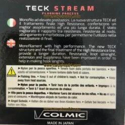 Colmic TECK STREAM 50m -Visserij Benodigdheden Winkel Colmic Teck Stream 50m Nylon 1 min