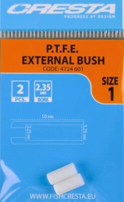 Cresta PTFE EXTERNAL BUSH - 8 Opties -Visserij Benodigdheden Winkel Cresta PTFE External Bush Maat 1 225mm 4724601 min