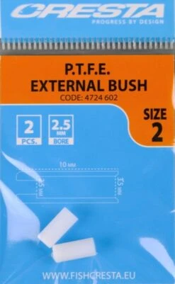 Cresta PTFE EXTERNAL BUSH - 8 Opties -Visserij Benodigdheden Winkel Cresta PTFE External Bush Maat 2 25mm 4724602 min
