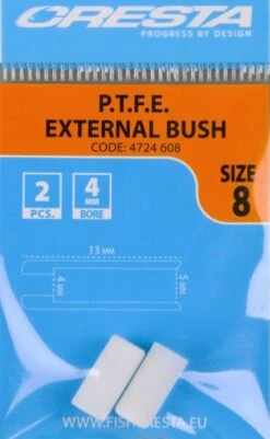 Cresta PTFE EXTERNAL BUSH - 8 Opties -Visserij Benodigdheden Winkel Cresta PTFE External Bush Maat 8 4mm 4724608 min