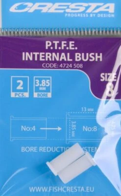 Cresta PTFE INTERNAL BUSH - 8 Opties 19 Cresta PTFE INTERNAL BUSH - 8 Opties -Visserij Benodigdheden Winkel Cresta PTFE Internal Bush Maat 8 385mm 4724 508 min