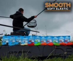 Cresta SMOOTH SOFT ELASTIC - 11 Opties -Visserij Benodigdheden Winkel Cresta Smooth Soft Elastic Volle Elastiek 1 min