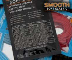 Cresta SMOOTH SOFT ELASTIC - 11 Opties -Visserij Benodigdheden Winkel Cresta Smooth Soft Elastic Volle Elastiek 6 min