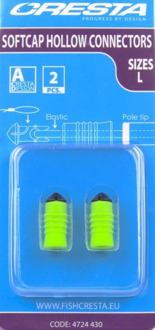 Cresta SOFT CAP HOLLOW CONNECTORS 3 Cresta SOFT CAP HOLLOW CONNECTORS - Afbeelding 3