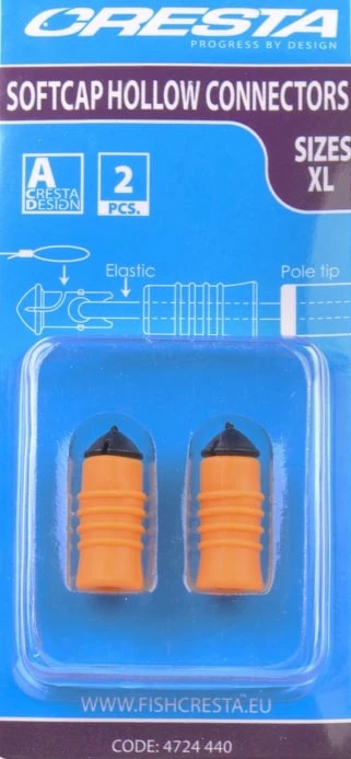 Cresta SOFT CAP HOLLOW CONNECTORS 2 Cresta SOFT CAP HOLLOW CONNECTORS - Afbeelding 2