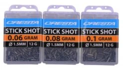 Cresta STICK SHOTS -Visserij Benodigdheden Winkel Cresta Stick Shot 15mm min