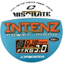 Cresta VISORATE INTENZ POWER MONO 100m - 11 Opties -Visserij Benodigdheden Winkel Cresta Visorate Intenz Power Mono 100m Nylon Nr 5302 312 mm min