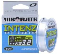 Cresta VISORATE INTENZ PRO FLUORINE 50m -Visserij Benodigdheden Winkel Cresta Visorate Intenz Pro Fluorine Nylon 0125mm 5302 412 min