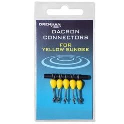 Drennan DACRON CONNECTORS -Visserij Benodigdheden Winkel Drennan Dacron Connectors yellow min min