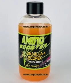 AMINO BOOSTER 200ml -Visserij Benodigdheden Winkel Fun fishing amino booster vanilla scopex vanille scopex min