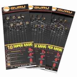 Guru SUPER MWG BAIT BAND READY RIGS 4" & 15" - 12 Opties