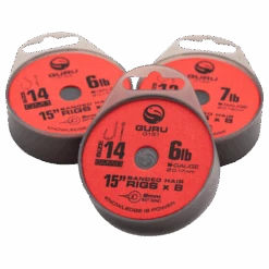 Guru SUPER MWG BAIT BAND READY RIGS 4" & 15" - 12 Opties 6 Guru SUPER MWG BAIT BAND READY RIGS 4" & 15" - 12 Opties -Visserij Benodigdheden Winkel GRR157 GRR158 GRR159 GRR160 GRR161 GRR162 GRR212 guru SMWG Bait Band Rigs 15 onderlijnen 38cm min