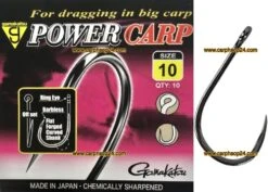 Gamakatsu POWER CARP RING EYE BARBLESS - 5 Opties