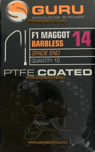 Guru F1 MAGGOT BARBLESS SPADE END 3 Guru F1 MAGGOT BARBLESS SPADE END - Afbeelding 3