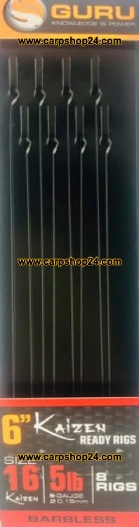 Guru 6" KAIZEN READY RIGS BARBLESS - 6 Opties 5 Guru 6" KAIZEN READY RIGS BARBLESS - 6 Opties - Afbeelding 5