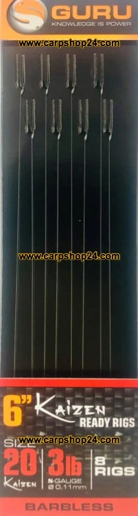 Guru 6" KAIZEN READY RIGS BARBLESS - 6 Opties 7 Guru 6" KAIZEN READY RIGS BARBLESS - 6 Opties - Afbeelding 7