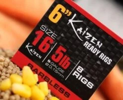 Guru 6" KAIZEN READY RIGS BARBLESS - 6 Opties 18 Guru 6" KAIZEN READY RIGS BARBLESS - 6 Opties -Visserij Benodigdheden Winkel Guru Kaizen 6 Ready Rigs Onderlijnen min