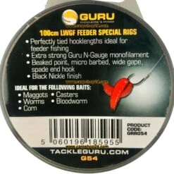 Guru LWGF 100CM FEEDER SPECIAL RIGS - 7 Opties 18 Guru LWGF 100CM FEEDER SPECIAL RIGS - 7 Opties -Visserij Benodigdheden Winkel Guru LWGF 100cm Feeder Special Rigs Onderlijnen min