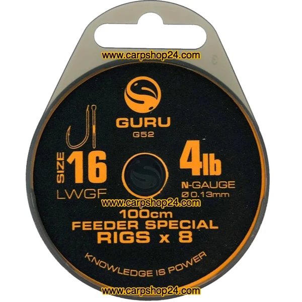 Guru LWGF 100CM FEEDER SPECIAL RIGS - 7 Opties 11 Guru LWGF 100CM FEEDER SPECIAL RIGS - 7 Opties - Afbeelding 11