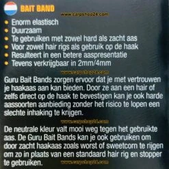 Guru MICRO BAIT BANDS - 2 Opties -Visserij Benodigdheden Winkel Guru Micro Bait Bands 1 min