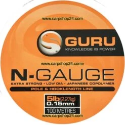 Guru N-GAUGE - 7 Opties -Visserij Benodigdheden Winkel Guru N Gauge Nylon 015mm GNG15 min
